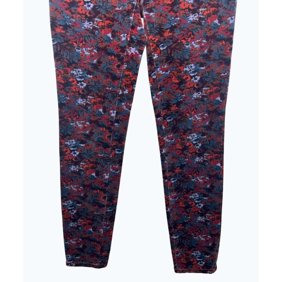 Pilcro & The Letterpress Mid-Rise Skinny Jeans Floral Print Size 27 - Picture 15 of 16
